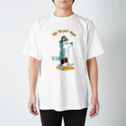 tsuttoooooonのつかれオオカミ Regular Fit T-Shirt