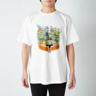 toshimaruの花とバームクーヘン Regular Fit T-Shirt