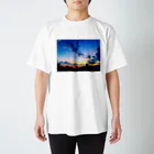 H.photo.shopの夕焼け スタンダードTシャツ