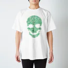 クロート・クリエイションの白骨の御文さま　緑 Regular Fit T-Shirt