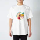 リサイクルショプ かそうのフレッシュフルーツクラブ（ポップ） スタンダードTシャツ