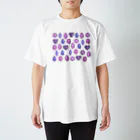 つきしょっぷの紫色の宝石 スタンダードTシャツ