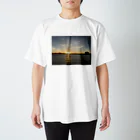 Rino@島の人のSunset Regular Fit T-Shirt