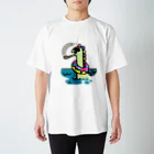 あまみちのきょうりうくんと怠惰 Regular Fit T-Shirt