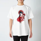 しょこらふれっくすの文化人形ちゃん スタンダードTシャツ