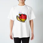 さなのむしくいりんごつむり。 Regular Fit T-Shirt