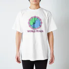 SaIKi SHOPのカラフル世界平和WORLD PEACA スタンダードTシャツ