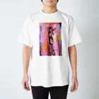 13's SHOPの油彩画『ドレスアップ』 Regular Fit T-Shirt