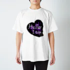 Hello I am ...のSNS-BL Regular Fit T-Shirt