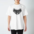 星ノ宮れの💫の星ノ宮れの ロゴ(黒) Regular Fit T-Shirt