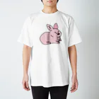 秋風のうさぎくん。 Regular Fit T-Shirt