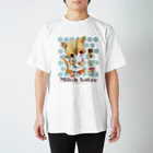 milkchaiのミルクネコ Regular Fit T-Shirt