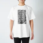 87のうねうね Regular Fit T-Shirt