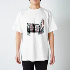 Danke Shoot Coffeeの飲食店街 Regular Fit T-Shirt