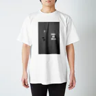 捨身部／SyasinbuのPOST NO BILLS (モノクロ) Regular Fit T-Shirt