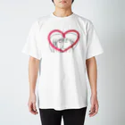 Lily bird（リリーバード）のKissing with heart♥ スタンダードTシャツ