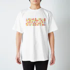 shirokumasaanのしろくまばかり　赤 スタンダードTシャツ