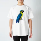 ろう飼い主のるりこんごう Regular Fit T-Shirt