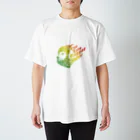 風乃応援団のOne Love Reggae（グラデ） Regular Fit T-Shirt