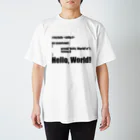 AURA_HYSTERICAのHello, World! スタンダードTシャツ