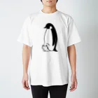わの屋の暖を取るねこ（ペンギン） 티셔츠
