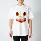 Danke Shoot Coffeeのシチューにカツを求める スタンダードTシャツ