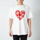 RareLifeのflowerheart スタンダードTシャツ