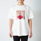 A        ＿Bright jours＿のｷﾗｷﾗﾘｯﾌﾟ ｼﾘｰｽﾞ Regular Fit T-Shirt