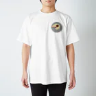 蛇口〆太のお店の無い家紋-そば- Regular Fit T-Shirt