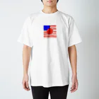 kaito3301の日本と米国の合同国旗 スタンダードTシャツ