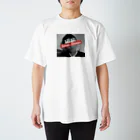 KKENNのSeven Ocean Tシャツ　モノクロ Regular Fit T-Shirt