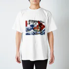 HEtaIN.LABOの浮世絵風Tシャツ スタンダードTシャツ