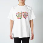 あいざわりさ子のねじまき鳥くるくるTシャツ Regular Fit T-Shirt