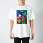 アピリオドランアウトのもふもふ スタンダードTシャツ