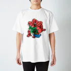 SPICY CAT NEKO WORKSのあたまきてる Regular Fit T-Shirt