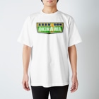 AROのABADDON OKINAWA GREEN LOGO Regular Fit T-Shirt