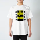 REST IN PUNISHEDのOVER FLOW(Yellow) スタンダードTシャツ