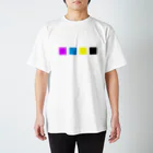 25th_ketchupのとにかくシンプルなYMCK スタンダードTシャツ