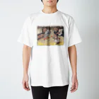 lofi_bearの北澤楽天  くまのお正月 （1916） スタンダードTシャツ