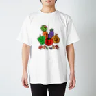 野菜のうた GOODS STOREの野菜のうた スタンダードTシャツ