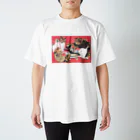 lofi_bearの北澤楽天 ねこの行水 （1914） スタンダードTシャツ