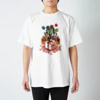 レトロなボールペン画村のムービーくん Regular Fit T-Shirt