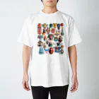 本濃研太の店のお面いっぱいいっぱい Regular Fit T-Shirt