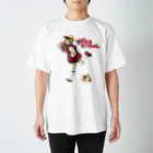 ドライブイン飯野のすずめとむーちゃん Regular Fit T-Shirt