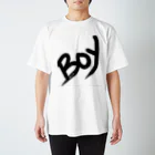 aaaaaymのBOY おとこのこ Regular Fit T-Shirt