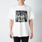 swanart_officialのふたご Regular Fit T-Shirt