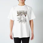 レトロサイクルのI LOVE VINTAGE BICYCLE-RODBRAKE Regular Fit T-Shirt