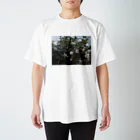 いのちばっかりさofficialの朝咲いてた花 Regular Fit T-Shirt