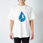 アウトドア&カフェ 甘酸辛苦 kansanshinkuのdrop Regular Fit T-Shirt