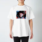 Yuko M.の赤少女 Regular Fit T-Shirt